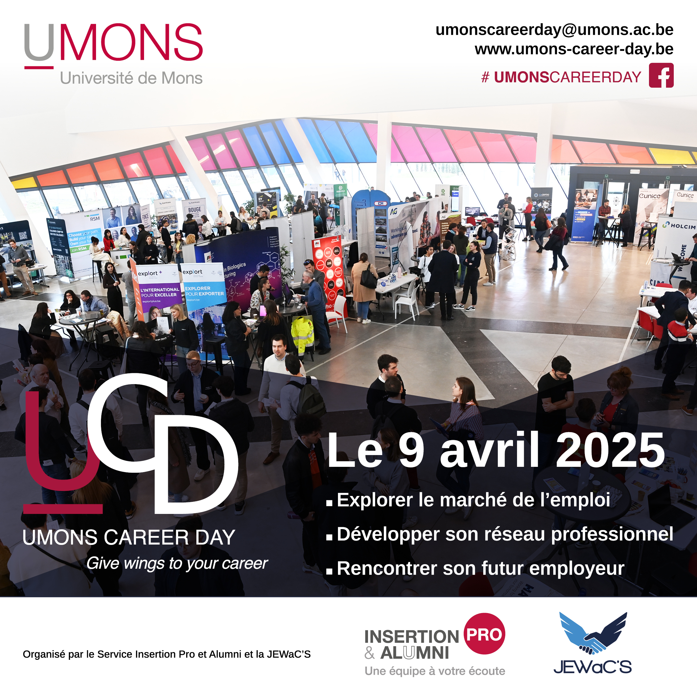 Jurist-day présent à l'UMONS Career Day